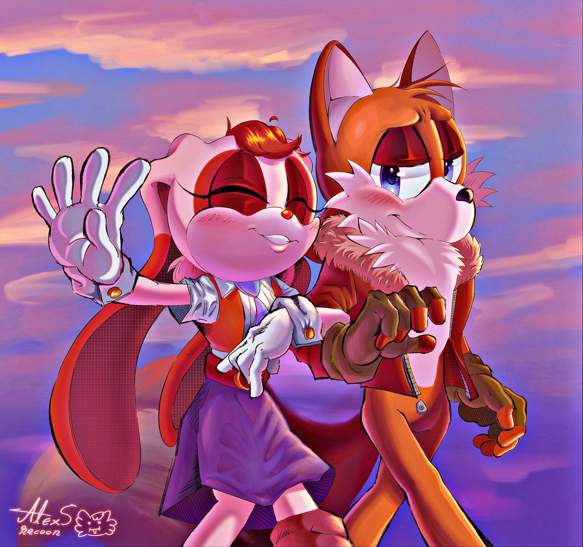 AlexRacoon2009's tweet photo. I don't understand how it got more reactions.
Here I'm reposting this adult Taiream🧡💛. It has more details and took me a ton of effort. #Taiream #Tails #CreamTheRabbit #TailsxCream #sonicthehedgehog #Sonic https://t.co/mf5bLnm9FC