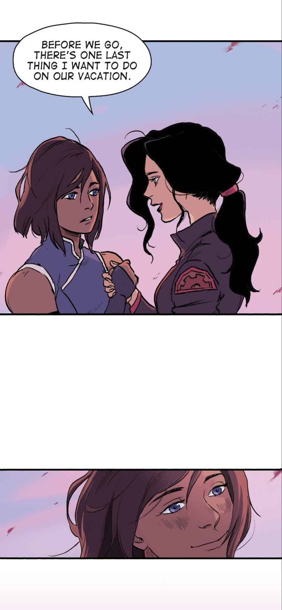 daisukes03's tweet photo. finally reading the korra comics and oh my godddd they’re so in love 🥹 https://t.co/dOpJ553rw9