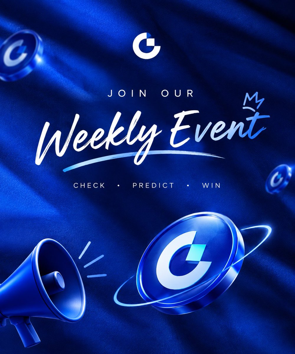 Gate_TVnews's tweet photo. Where will GT be at the end of this week? 👀

📱 Open Gate & check GT/USDT
 💬 Comment your price prediction below
 🔁 Like + Repost
 👤 Follow @Gate_TVnews
🏆 5 Winners — $20 USDT
Closest predictions win!

⏰ Entries close: 4 Oktober 2026 
Let’s see who can predict GT best. 👀

#event #news #quiz #challenge #gate #gt