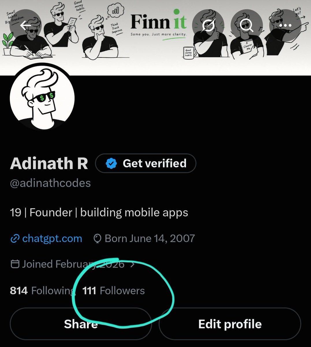 adinathcodes's tweet photo. The first small milestone

Who else here wants to connect and build together? https://t.co/QdKaJKgKSJ