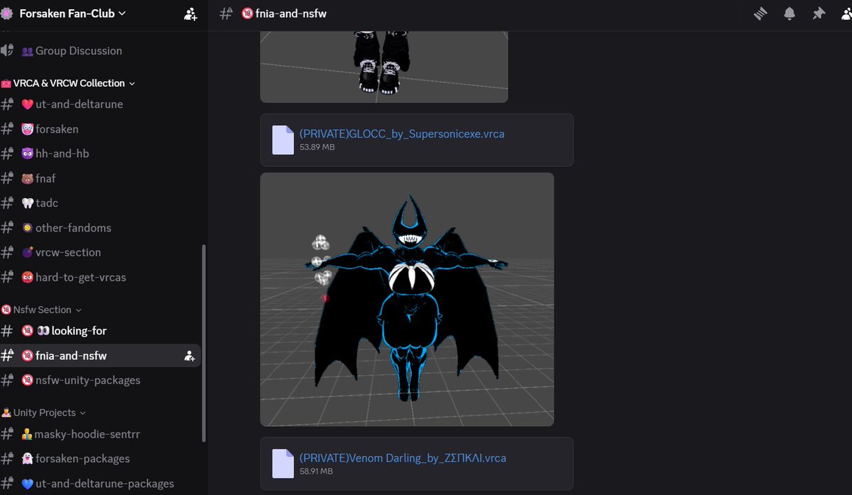 ZenkaiVR's tweet photo. Welp my venom avi got ripped lol, too bad for the ripper

It’s still getting updates XD https://t.co/6eHUy6EwPi