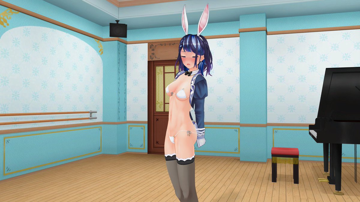 Louispillshere7's tweet photo. #COM3D2 
#CRC3D
#KCES2 
お昼はクールちゃんのskbバニーで。
おちりもプルップルでございます👀 https://t.co/99Btg27yQo