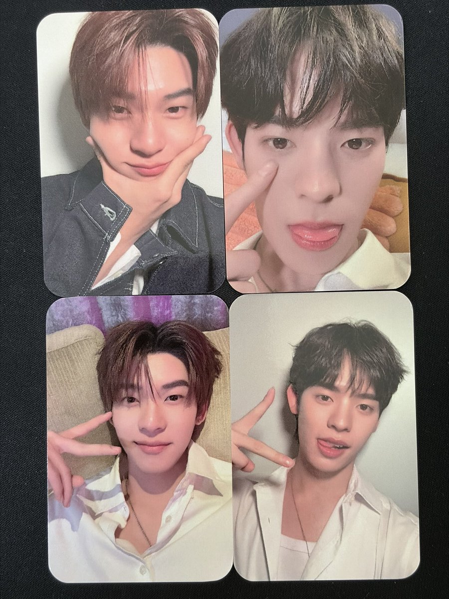 JUSTJKX's tweet photo. ꒰ ⸝⸝   wts  / พร้อมส่ง  ♡̶ ꒱
✧  การ์ด TeeteePor ตี๋ตี๋ ป๋อ 

✦  การ์ด 4 ใบ 
-   900 ฿ 

📦 ค่าส่ง 40 ฿ ❕
♡ DM เพิ่มเติมได้ค่ะ (っ'-')╮=͟͟͞͞ ✉️
#ตลาดนัดdmd #ตลาดนัดตี๋ตี๋ป๋อ #ตลาดนัดดูมันดิ #ตลาดนัดteeteepor https://t.co/s7xvvAdUwY