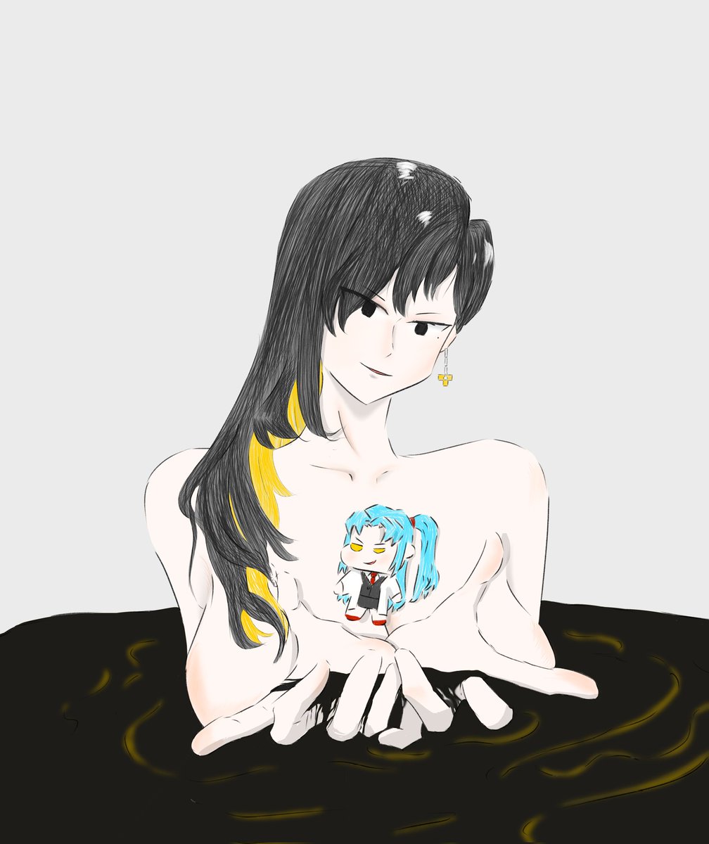 luoyatingww's tweet photo. 哦我梯子终于能用了，其实近期画了挺多画的，但一直上不来，还是随便发几张存个档吧 https://t.co/F5qbHgtYQo