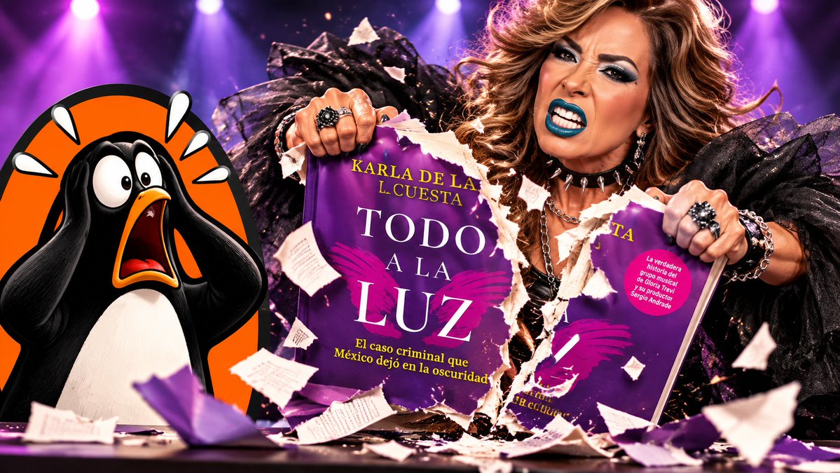 Ponchovlogger's tweet photo. El caso Gloria Trevi vs Penguin Random House!
https://t.co/Pf4pHuPaR5 https://t.co/zynSNkNQV5