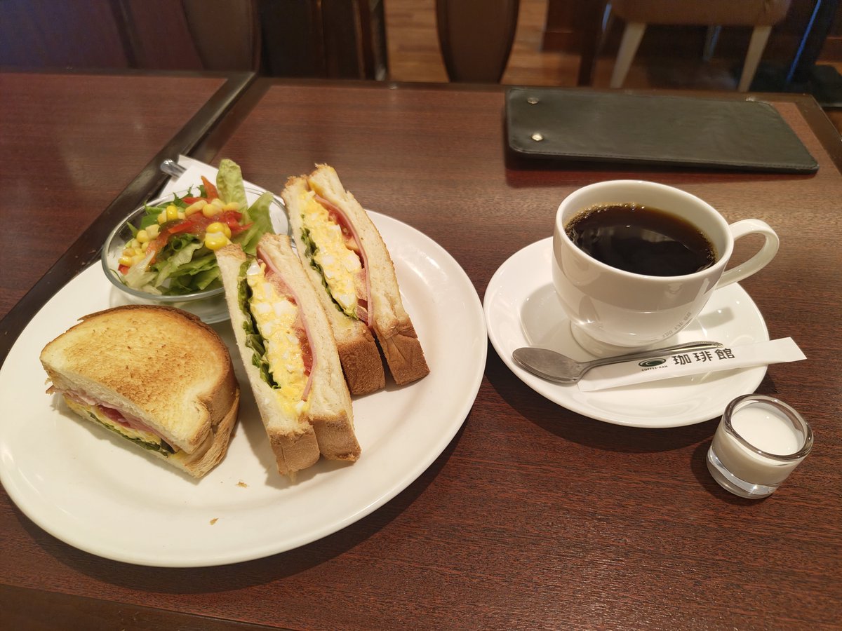 mktoho512's tweet photo. 珈琲館でランチ☕ https://t.co/1LA4nBkIFo