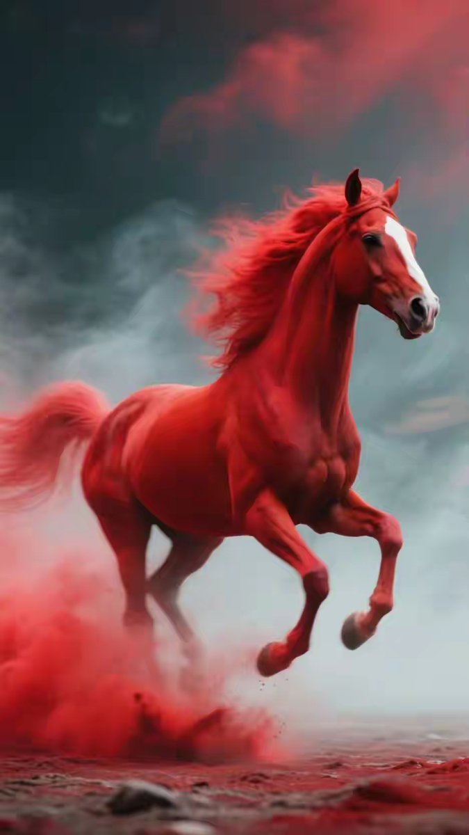 craft_ellen_da7's tweet photo. [This horse shows a tough, unyielding spirit that defies stable limits—pure grit!]， https://t.co/dveXBHSc35
