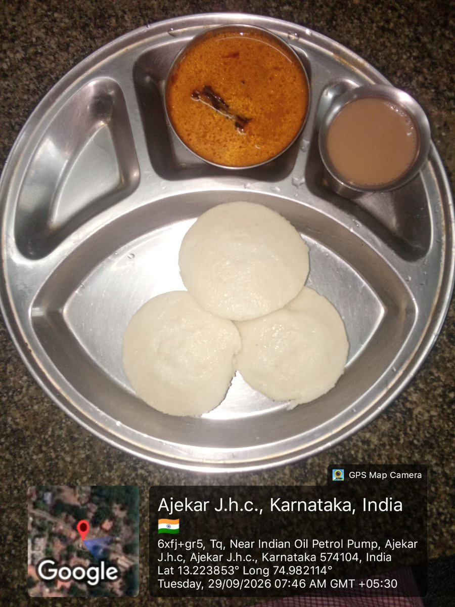premetricglhst's tweet photo. #SocialAudit_SWDMeals #Socialwelfare_karnataka 29/9/26 breakfast premetric girls hostel karkala https://t.co/sLtFpmRIPp