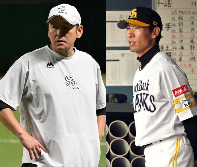 nishispo_hawks's tweet photo. ソフトバンク倉野信次投手コーチと本多雄一コーチ、侍ジャパンのコーチに招集
▼記事はこちら▼
https://t.co/UMWD2oOzxo https://t.co/qgvEZUyIH7