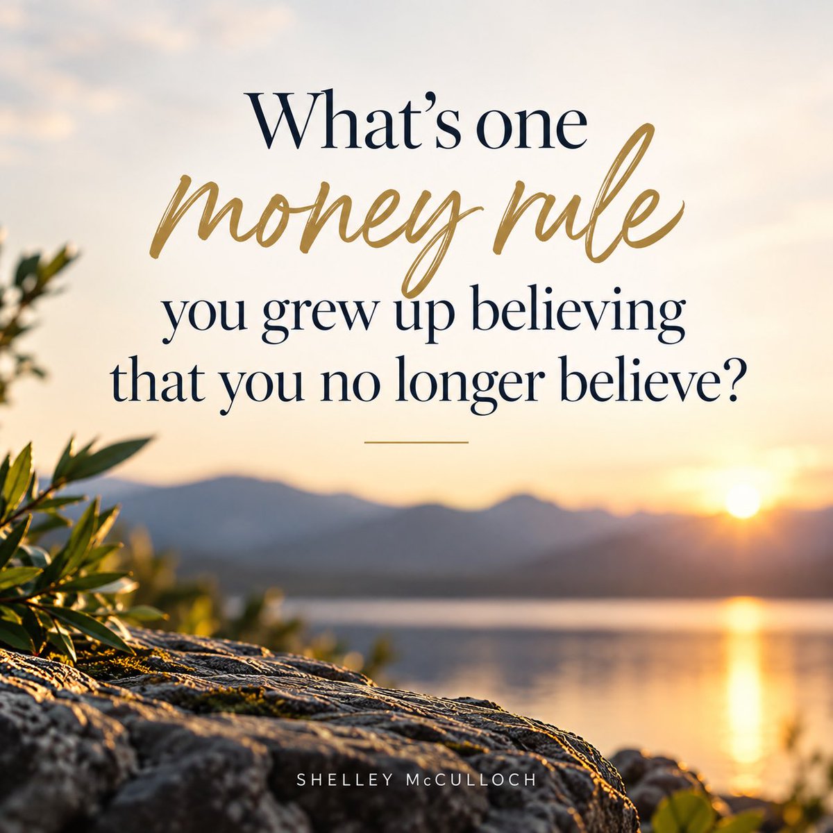 shelleyvm's tweet photo. I’m curious 🤔 … what’s one money rule you grew up believing that you no longer believe? https://t.co/ebsjkGSbtw