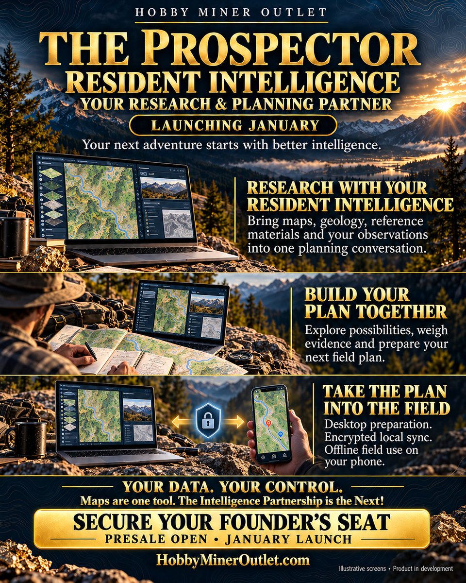 HobbyMinerUSA's tweet photo. Desktop - Privacy First - Local Only - Resident AI Field Intelligence and Analysis for all outdoor activities.
#intelligence #outdoors #AI #governedframework #trending #AInews #aisafeguards #prospecting https://t.co/NCS5XG71Ls