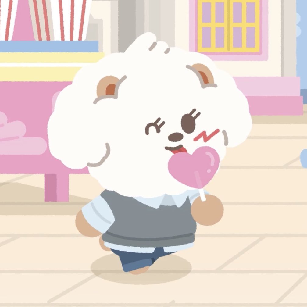 huerigyu's tweet photo. this cutie cotton ball 💘 https://t.co/Kc0zeVj8Ut