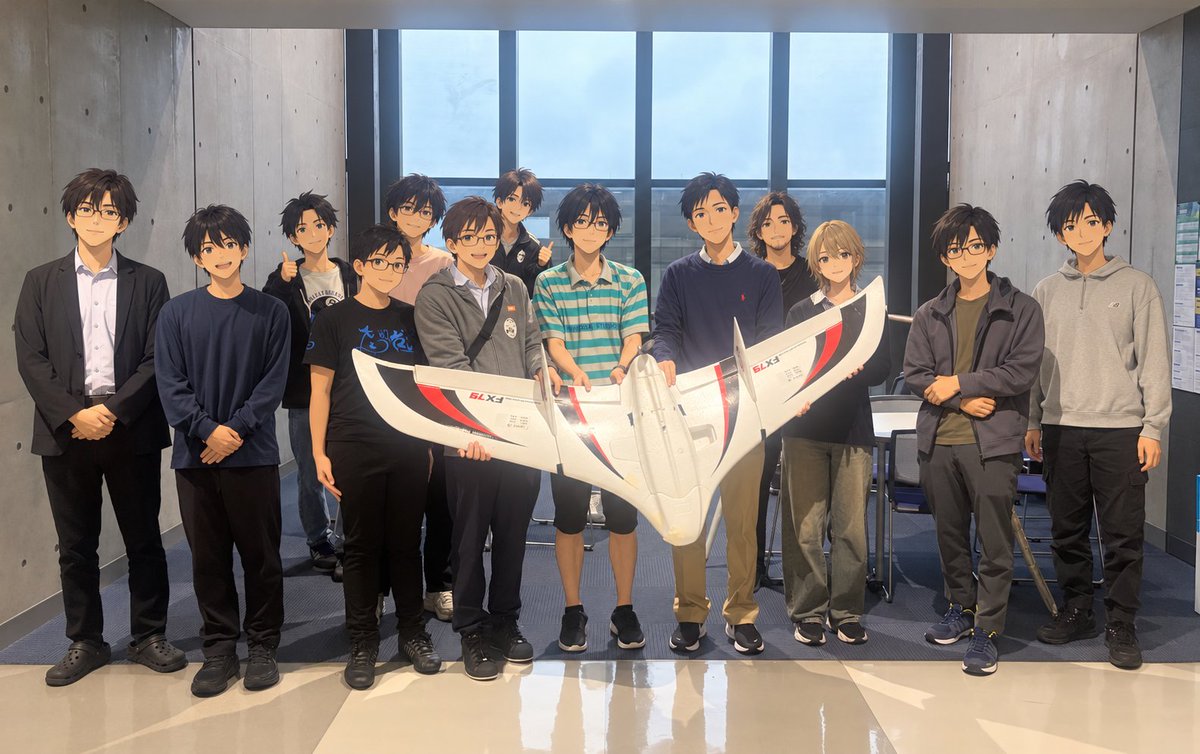SmartControlUEC's tweet photo. 9月26日にYuan Ze UniversityのProf. Chen及び本学の学生らと共同で北海道飛行実験を実施している青山学院大学の高橋先生を訪問しました．また，訪問前にJAXA（相模原）の宇宙科学探査交流棟にも立ち寄りました！
（顔写真はAIでアニメ化処理）
#春から電通大 
#uec26 
#uec24 
#電気通信大学 
#大樹町 https://t.co/1HssajHa1E