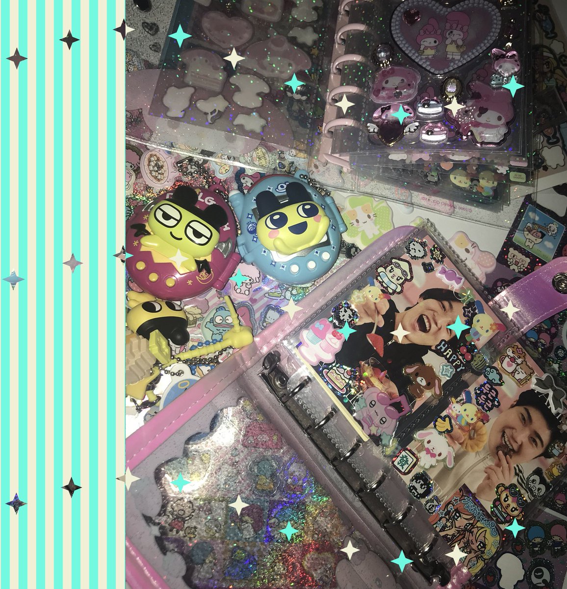 __xx00stt's tweet photo. シールぺたぺた楽しい➿⭐️ https://t.co/1lHQhqPxgK