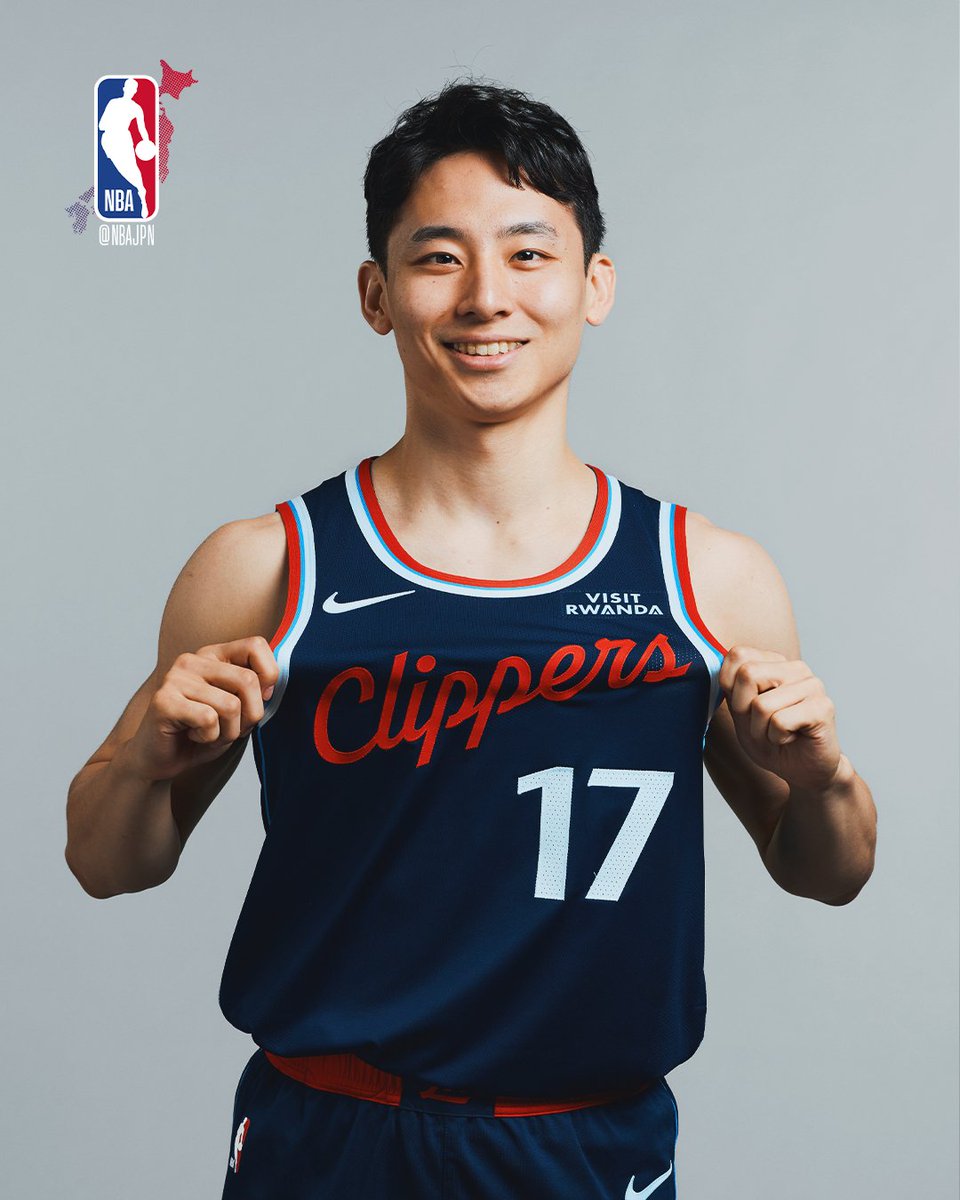 NBAJPN's tweet photo. 河村勇輝がMedia Dayに登場📸🔥

クリッパーズで新たな挑戦が始まる💪

#YukiKawamura #ClipperNation #NBAJPN https://t.co/cqiyMFSkqn