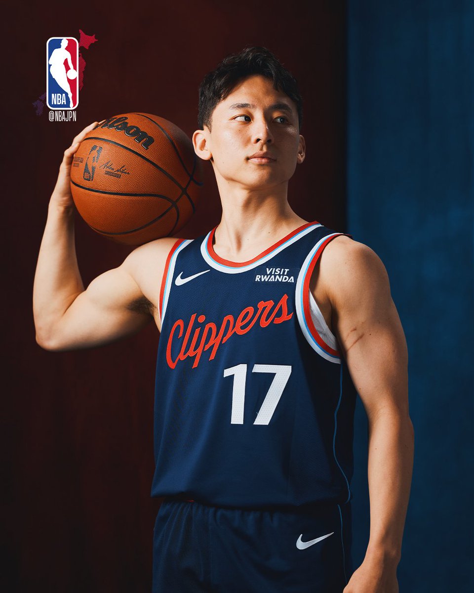 NBAJPN's tweet photo. 河村勇輝がMedia Dayに登場📸🔥

クリッパーズで新たな挑戦が始まる💪

#YukiKawamura #ClipperNation #NBAJPN https://t.co/cqiyMFSkqn