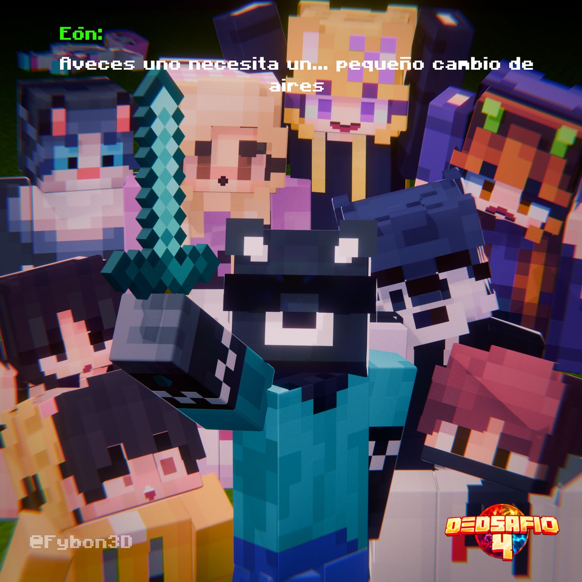 Fybon3D's tweet photo. ☠️ Dia 7° de @dedsafio 4 ☠️

"Hay un nuevo huevón en la ciudad"

#webones #minecraft #b3d #dedsafíofanart #spreenart

¿Que opinan? (Reviil chistosito 👹)

@SpreenDMC @AQUINOby_02 @FeirlyGab @kendomurft @TomyCatt @Soaringchuu @locochoncin @sylveemhm @Mictia00 @chibidoki https://t.co/zBZOGuuPuQ