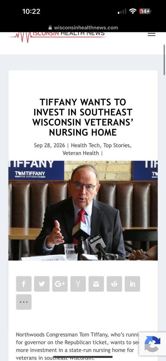 wisconsin_now's tweet photo. Good for Tom Tiffany for raising this issue. I keep hearing horror stories about the care given to our veterans, which is unconscionable. Support our veterans. https://t.co/LI2jBxdSH8
