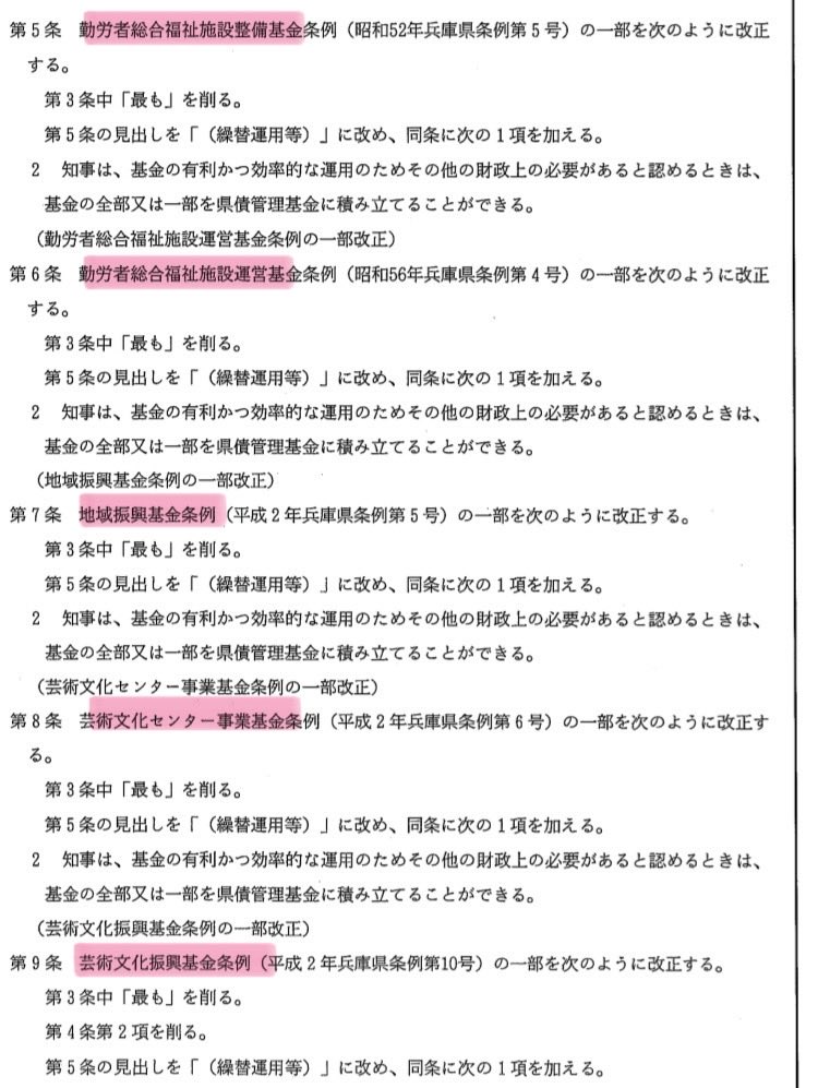 kaano3's tweet photo. @naclomi @pompom19686 自治体が債権を発行したら返済の為に毎年「債権管理基金（返済基金）」を積み立てないとならないが

平成19年度に兵庫県の県債管理基金が枯渇して
県管理団体が持ってる基金を県債管理基金に組み込んだ

勿論スポーツ施設や美術館を維持する為の基金が県債の返済に使える訳が無く https://t.co/B3v0P8413J