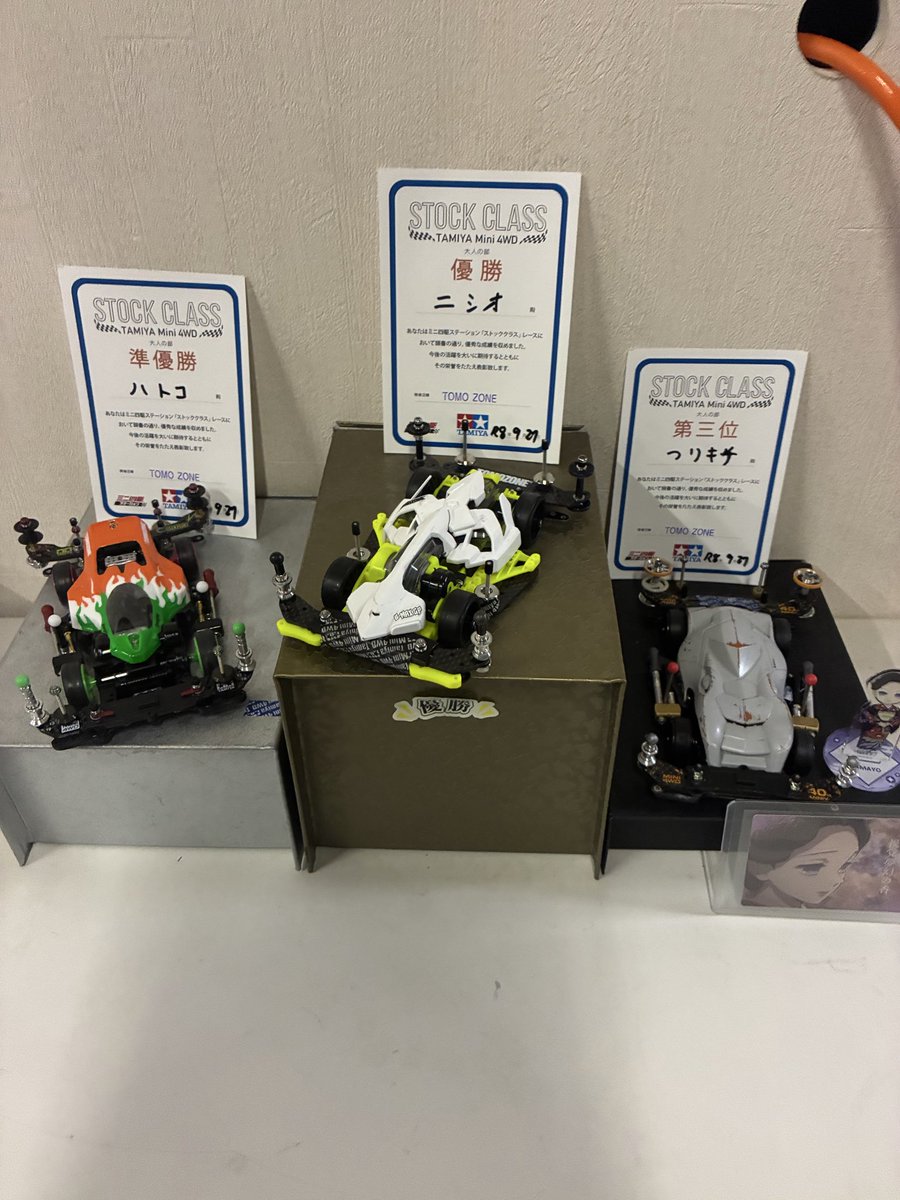 tomo319628's tweet photo. ストッククラス
優勝　　ニシオ
準優勝　ハトコ
3位　　つりキチ https://t.co/cz5CliNsWO