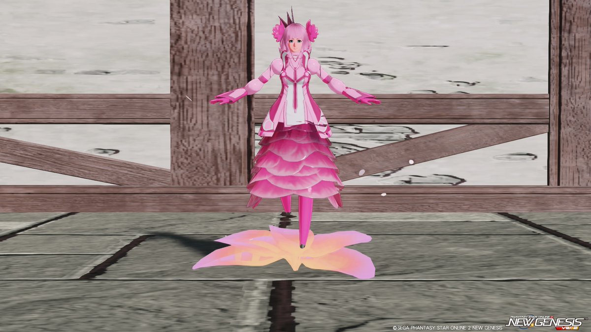 HarunaNGS's tweet photo. A Floral Cast girl I made 🌺

#PSO2NGS_SS https://t.co/9BOmxoBEuO