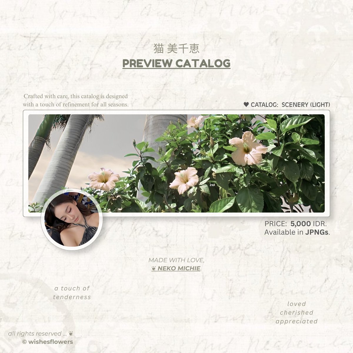 wishesflowers's tweet photo. ★ .. a repost would be very appreciated!

#bealanja — morning, dearest &amp; darling. i have ( 12 ) ready to-wear layout from Ningning latest updates. each priced at IDR 5,000 &amp;. available in JPG + PNG for profile pictures. knock and ring my bell if you are interested,  ✶ https://t.co/3vKm6852Xd
