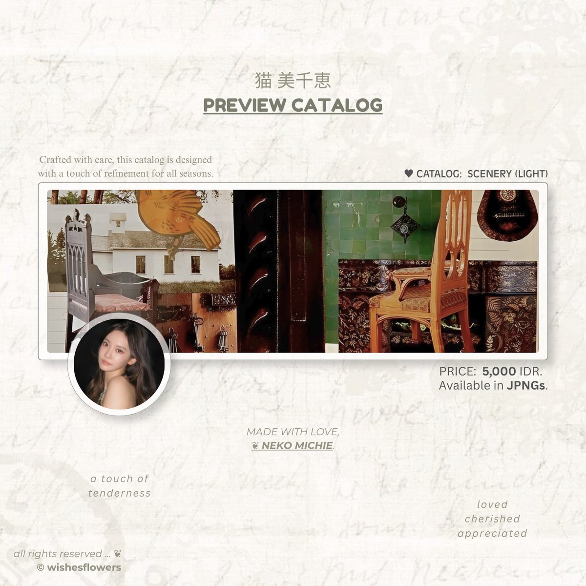 wishesflowers's tweet photo. ★ .. a repost would be very appreciated!

#bealanja — morning, dearest &amp; darling. i have ( 12 ) ready to-wear layout from Ningning latest updates. each priced at IDR 5,000 &amp;. available in JPG + PNG for profile pictures. knock and ring my bell if you are interested,  ✶ https://t.co/3vKm6852Xd