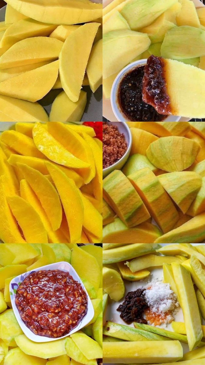 Louisb_crypto's tweet photo. Xoài xanh chấm đủ kiểu 🥭🌶️ Muối ớt cay tê, mắm ruốc đậm đà, tương ớt chua ngọt…
Chua giòn một miếng là tỉnh cả người! Mùa này xoài đang ngon, ai team chấm gì comment cái ✋😋
#XoaiXanh #MuoiOt #MamRuoc #DoAnVat https://t.co/sOKFCAocQa