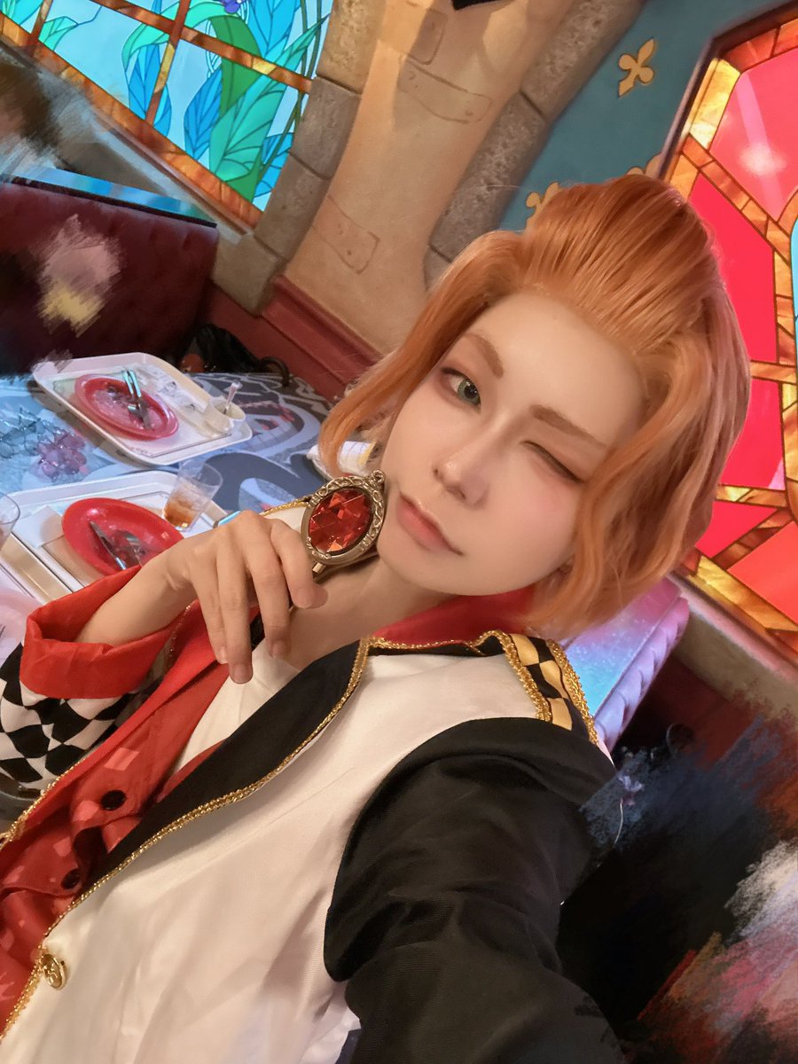 pnknsmsm's tweet photo. ２日間いるのに何も投稿してない😇😇
今日はケイトでハーツのみんなとアリスとチェーニャも一緒だよ🫶
#Dハロ仮装2026 https://t.co/xJZgzEdDZ3