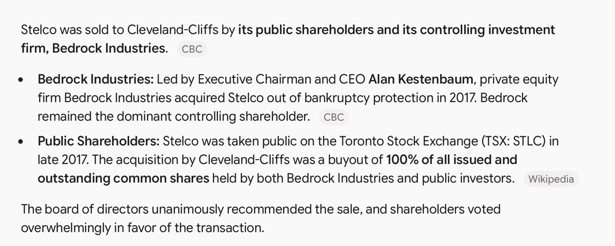 DenbySister's tweet photo. @MoralityPLS P.S. Stelco has been U.S. owned since 2007 for the following reason: It was going bankrupt. The Conservative gov't under Harper ... https://t.co/kxCdtdCQGn