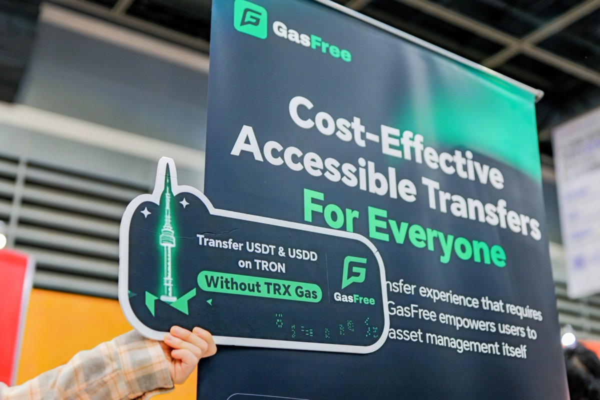 DeFi_JUST's tweet photo. π°π·Seoul, hereβs something you might want to try. π @gwdc2026korea
Got USDT or USDD to move but no TRX in your wallet? No problem. #GasFree is at #GWDC 2026 KOREA.
Take a closer look at GasFree and see how it works. π #GasFreeGWDC https://t.co/Y0sZhJMJww