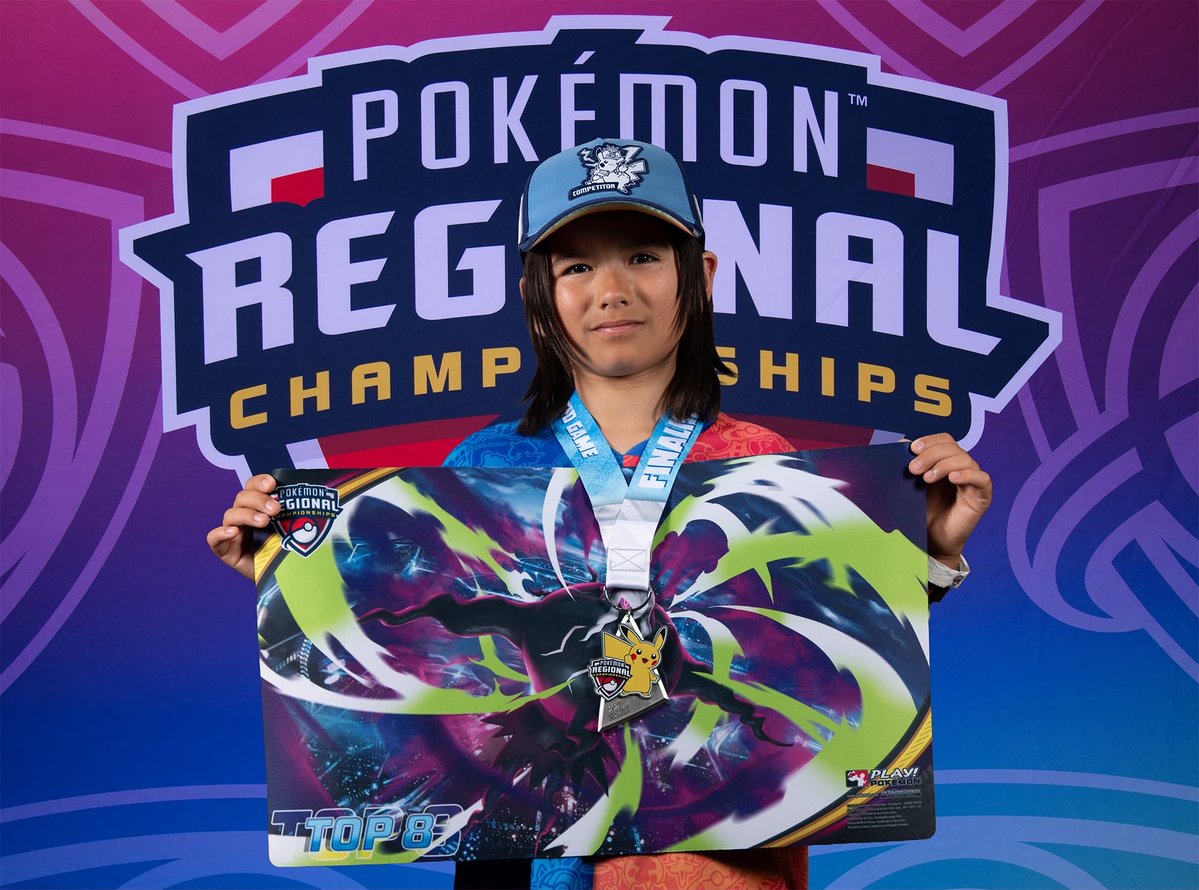 ObluckiJames86's tweet photo. My first time making finalist at the Baltimore Pokémon TCG Regional Championship, and it was so much fun to play! Really appreciate @88Cardhouse for welcoming me to the team! https://t.co/YOwFsLsR2W