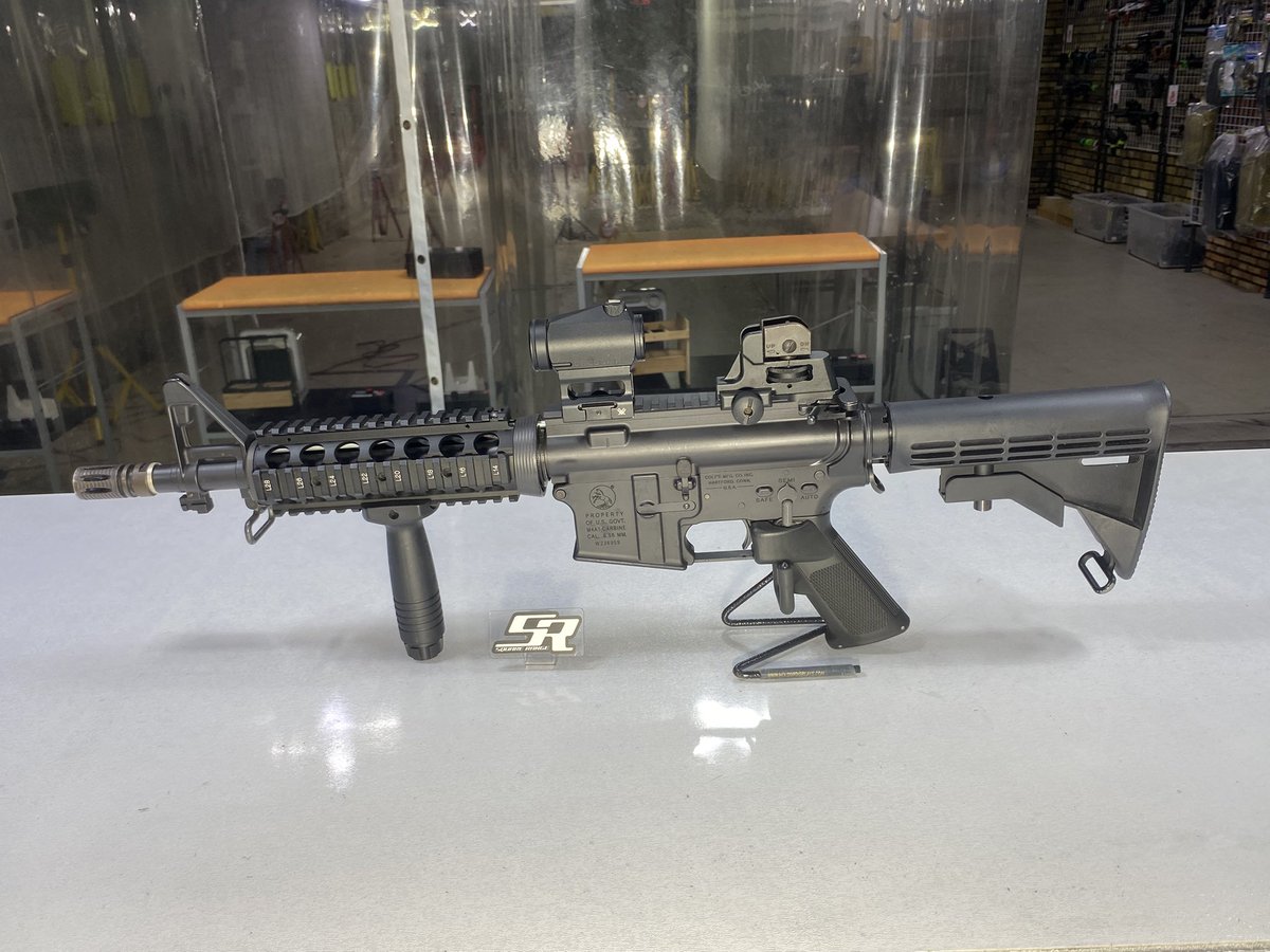 SquareRange's tweet photo. WE Airsoft - Colt M4A1 CQB-R GBBR

大変申し訳ございませんが当分の間休業させていただきます🙏
再開につきましては改めてお知らせいたします🙇‍♂️

#SquareRange #GBB #ガスブロ #Airsoft
#WE https://t.co/KJOlGmqNjW