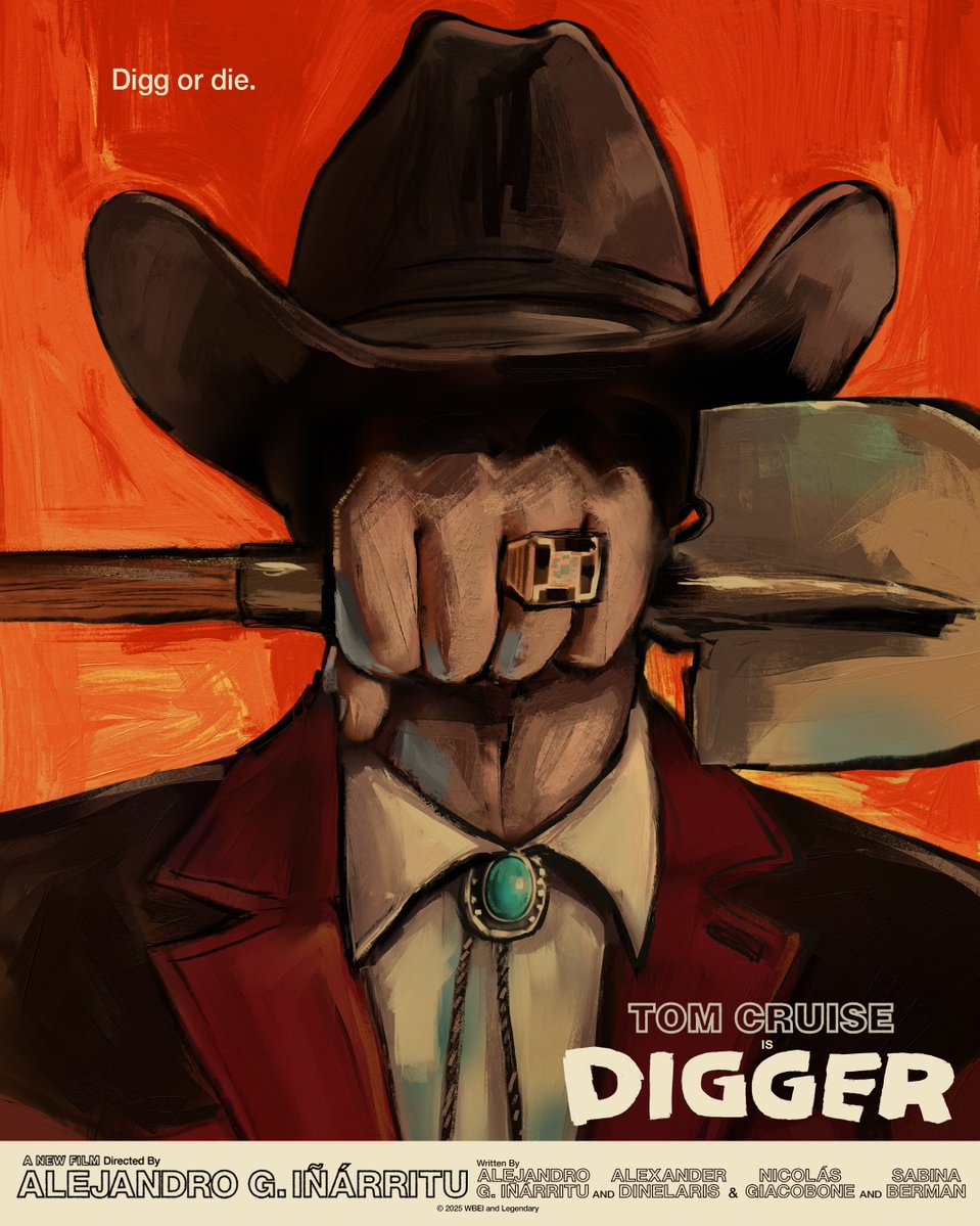 WBPictures_Mx's tweet photo. Estas cinco piezas vienen de la exploración inicial de la campaña DIGGER, creada por el equipo creativo de @BLTomato, mientras trabajaban para tener el póster final.

#DiggerPelicula - Este JUEVES, solo en cines. Boletos aquí: https://t.co/N0iT2rAWZ2

#DiggerMovie https://t.co/Chw25BJUIv