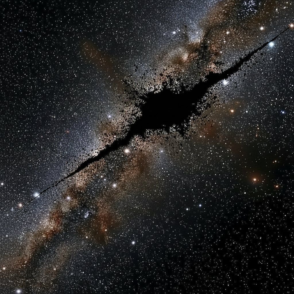 spacevibex's tweet photo. 🚨: A Mysterious force has just crossed the Milky Way without light, heat, or warning, leaving scientists stunned over what it could be. https://t.co/ZOASAS2cHG