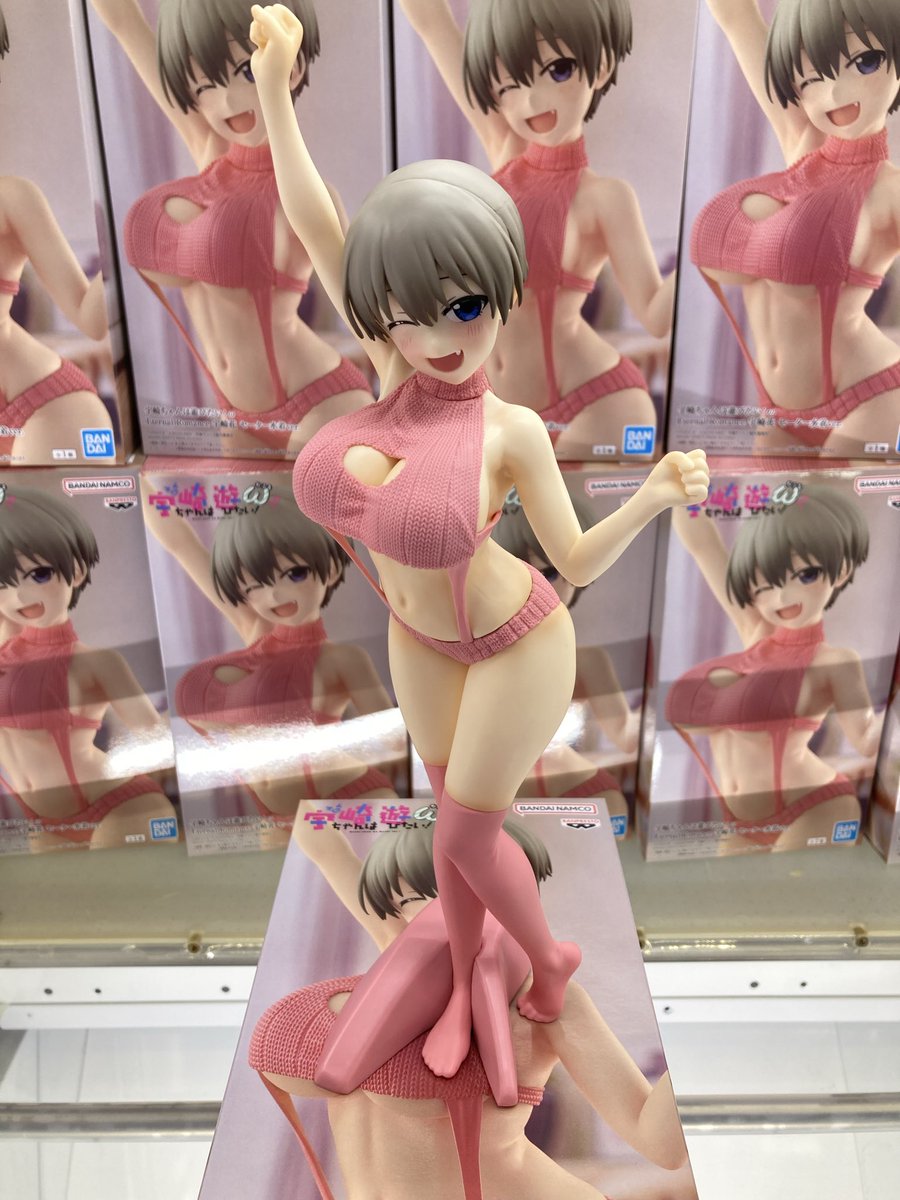 GiGO_Sendai1's tweet photo. 【✨本日入荷✨】

『宇崎ちゃんは遊びたい！ω
Eternal Romance 宇崎花　セーター水着ver.』

入荷しました🎵
当店でお待ちしております‼️

#宇崎ちゃん 
#GiGO仙台一番町 https://t.co/1SlEjSqxIY