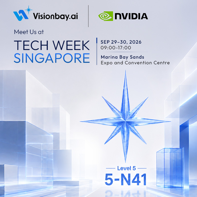 visionbayai's tweet photo. 🇸🇬 Tech Week Singapore 2026 is underway! 🎉

We’re at Booth #5-N41 showcasing GPU Compute, Token Platform, 800VDC &amp; AI Factory.

Come say hi, explore next-gen AI Infrastructure, and grab a https://t.co/IxkztNemNj giveaway! 🎁

📅 Sep 29–30
📍 Sands Expo &amp; Convention Centre https://t.co/wnLfeEyPd8