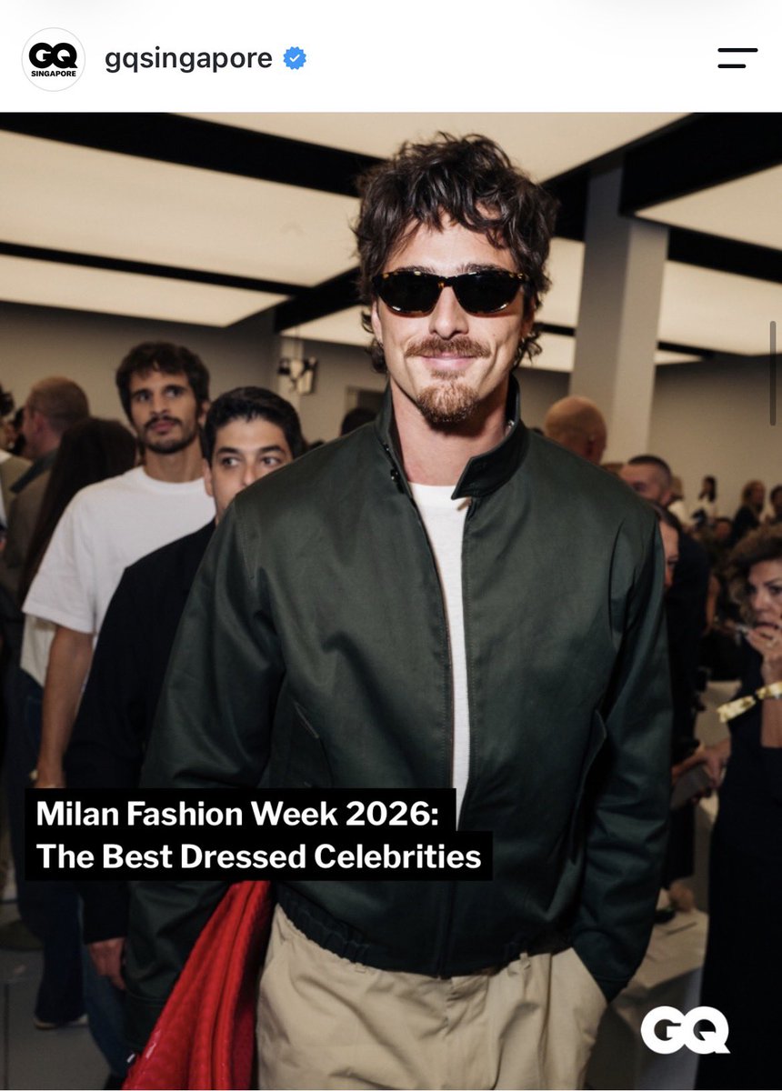 all_my_love_is's tweet photo. ท่ามกลางเซเลบริตี้มากมายที่ GQ Singapore
กล่าวว่า เป็น Milan Fashion Week 2026:
The Best Dressed Celebrities มี ฝ้าย พีรญาอยู่ในนั้น 😎

https://t.co/syn6NpbbMN

#FerragamoXFaye 
#FerragamoSS27 
#Ferragamo 
#FayePeraya 
#MilanFashionWeek
#FerragamoCaraBag https://t.co/roybMey3xy