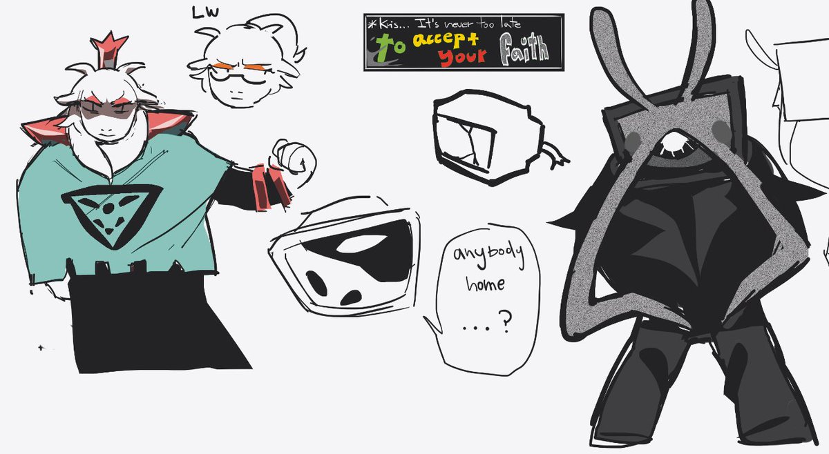 DobleleFr's tweet photo. #DELTARUNE deltaGAYfell chapter 3 cosos https://t.co/wVt48slXAt