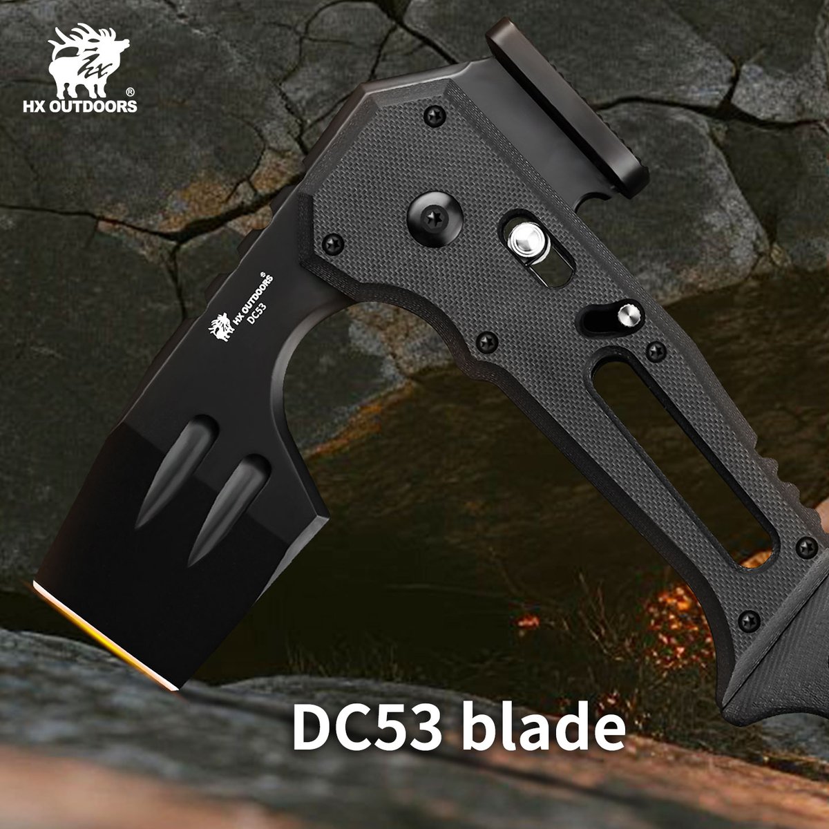 HXOUTDOORSMedia's tweet photo. Steel and grip built for performance. 🔥
DC53 blade + black G10 handle for everyday power. 🪓
🛒https://t.co/7PYwau9zz7
#hxoutdoors #hxoutdoorsknife #foldinghatchet #hatchet #axe #battleaxe #edc #outdoor #tools #outdoorgear https://t.co/09x3A7zItI