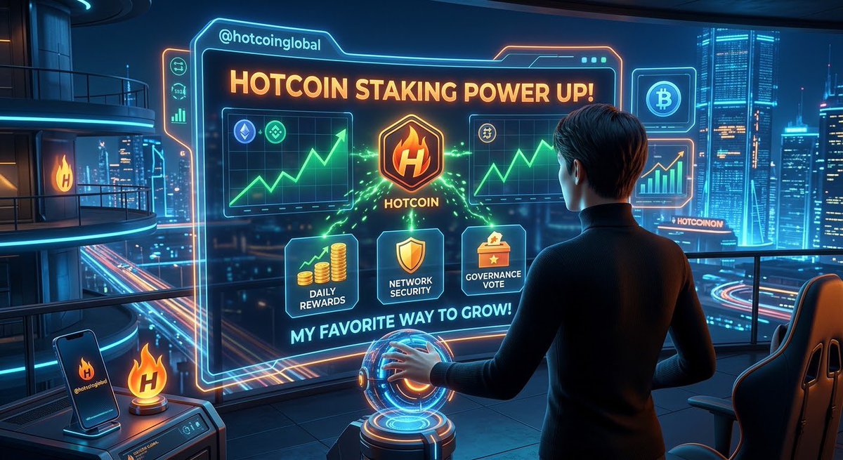 Cryptofynboi's tweet photo. @hotcoinglobal

Putting my portfolio to work while I sleep with @hotcoinglobal’s staking! Earning daily rewards and growing long-term gains with zero hassle hands down my favorite way to level up. https://t.co/l8aAK0oJvH