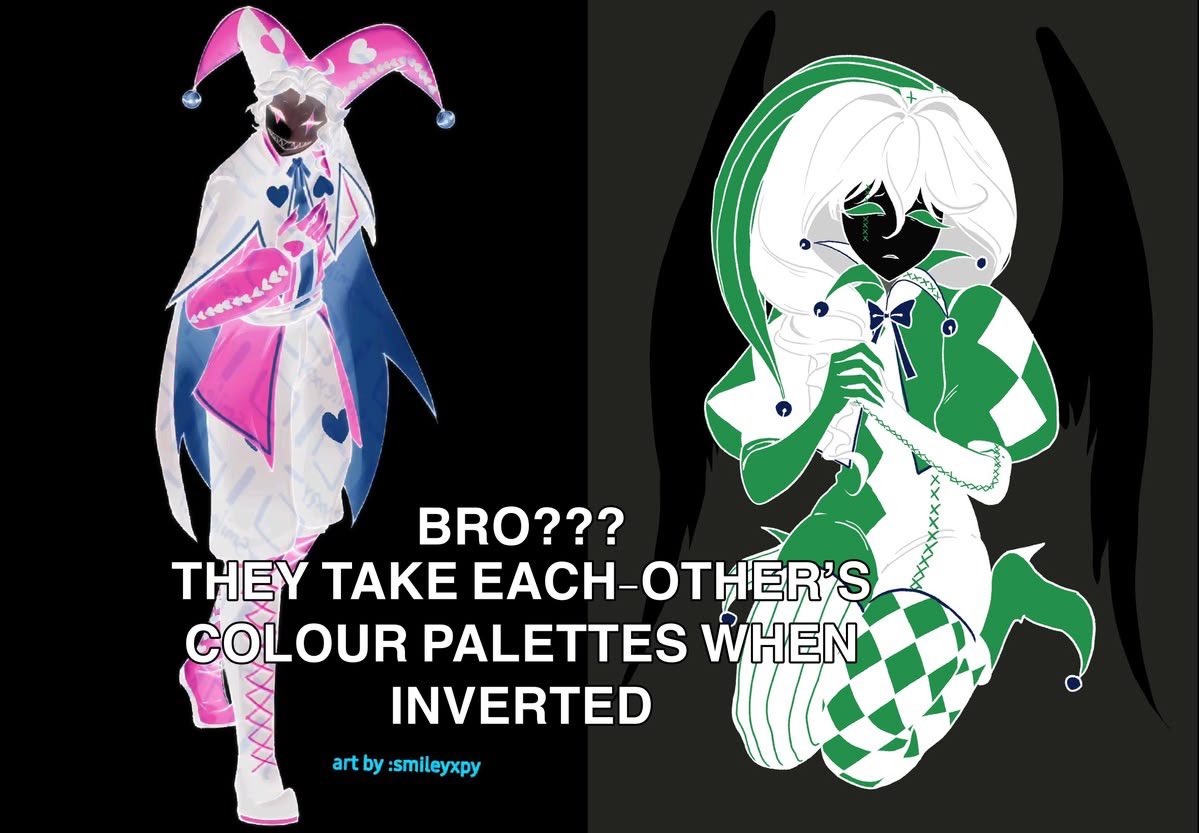 Lucindaanimati2's tweet photo. I’ve never seen 2p art of colombina, so here she is with 2p harlequin #thefreakcircus #2pharlequin #thefreakcircusfanart #thefreakcircusharlequin https://t.co/UWcrodFSlQ