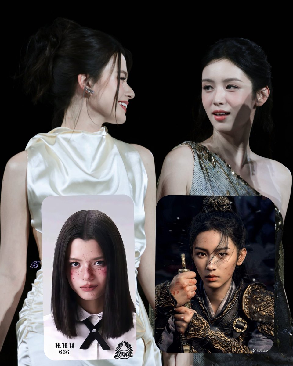 iceiceebabby's tweet photo. Nano and the Female General 😈⚔️

REBECCA LE DEFILE LOREAL PARIS26
#LeDefileLOrealParis2026xBecky
#RebeccaxLOrealParis 
#beckysangels https://t.co/ZeYd2PXqrG