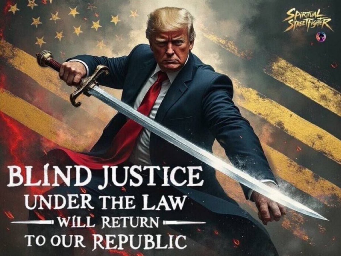 RealJohnFKQ's tweet photo. Truth, Transparency, and Equal Justice Under the Law. https://t.co/E6eDUODm9G