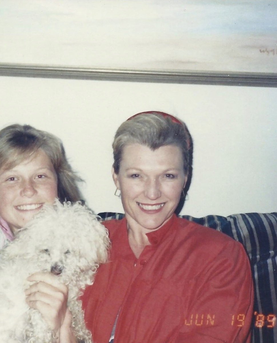 DelreyFanpage1's tweet photo. $DELREY thesis:

They called it just a white dog.
But Maye Musk keeps putting the same white-dog archetype in the spotlight  and now there’s a name attached: DelRey.

From a white dog in old memories to a white dog walking beside her today.
The lore is writing itself. 🐕‍🦺

$DELREY the white dog with a story.
