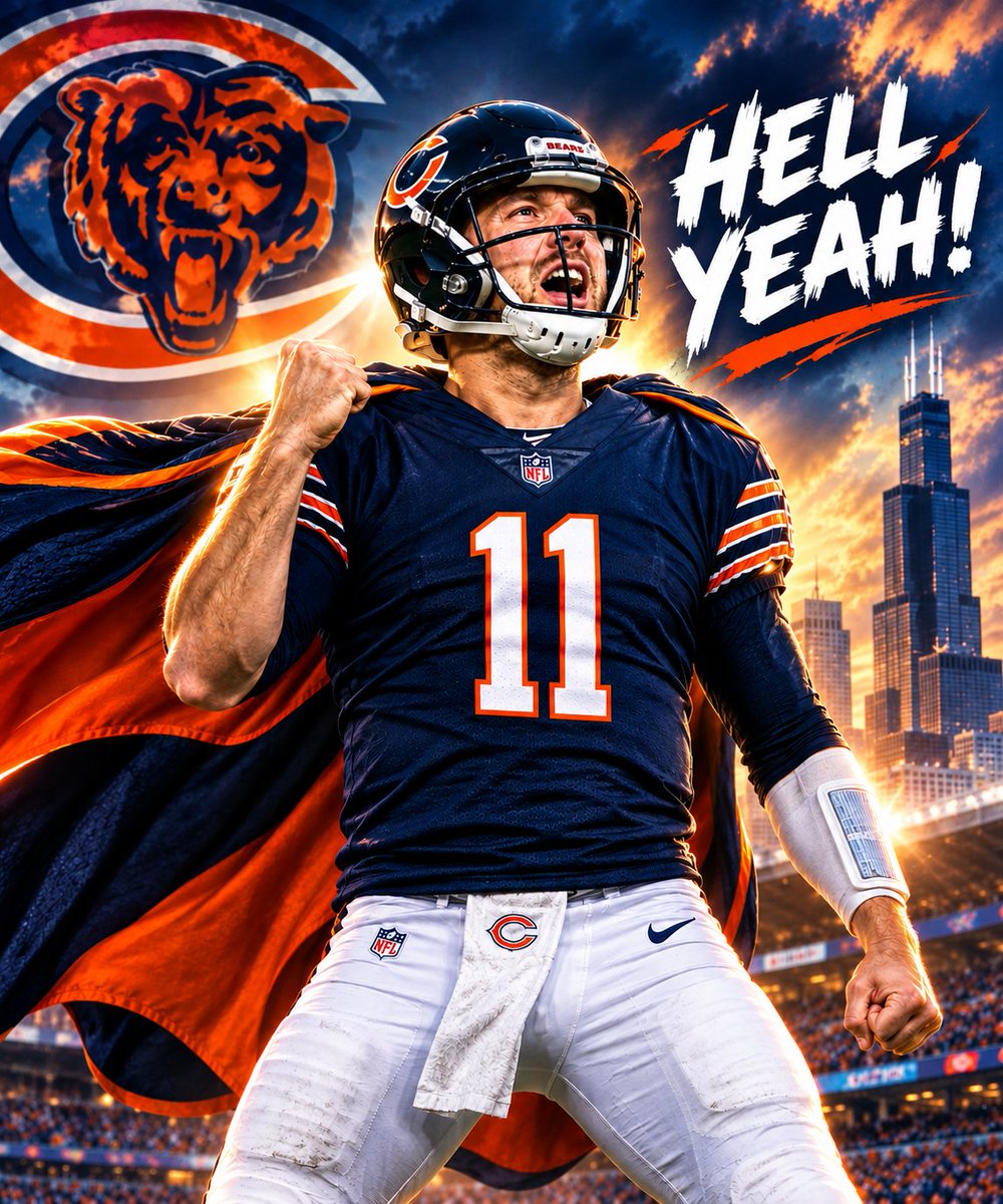 PhilRoth82's tweet photo. The hero we didn't know we had, until we needed him. 🐻👇 @ChicagoBears https://t.co/hEMk8mhzgZ