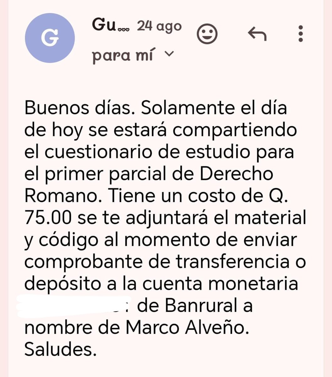 thinkaboutodili's tweet photo. En la Facultad de Derecho de la USAC hay docentes como Marco Aurelio Alveño Hernández que exigen cobros económicos obligatorios a estudiantes para tener derecho a evaluarse.
Exigimos la intervención inmediata del Decano Msc. Henry Arriaga y de la Junta Directiva https://t.co/9Y1WxyC615