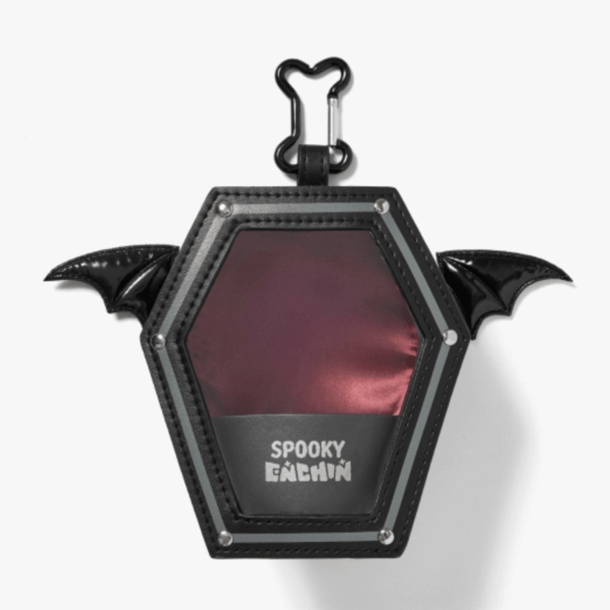 meowoning's tweet photo. I strongly suggest those who buy spooky kishu keyring to buy the pouch bag keyring as well because THAT FACE BELONGS IN THE COFFIN ‼️‼️‼️ https://t.co/NPP6cpgO9u