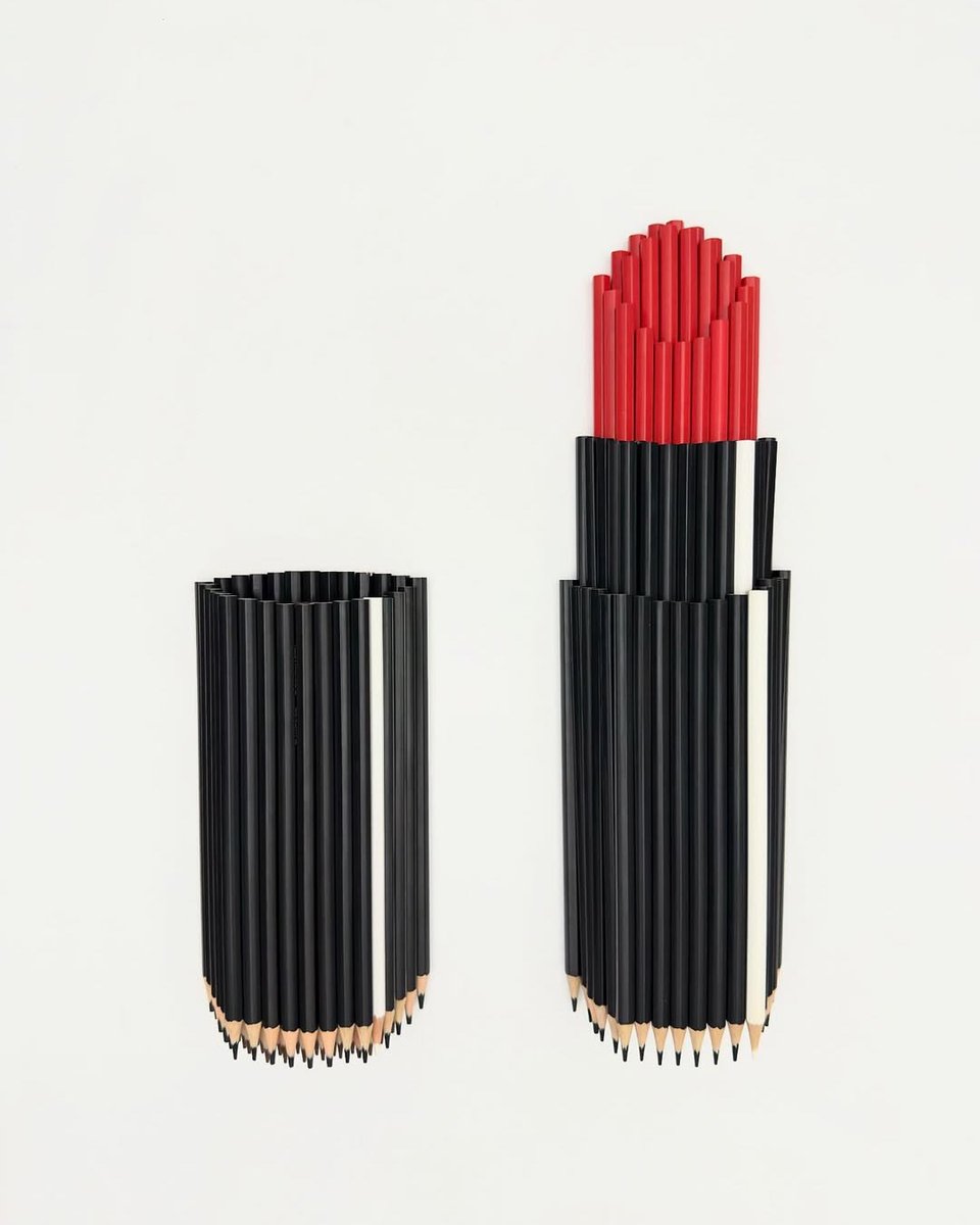 Complex's tweet photo. This artist transforms pencils into layered 3D artworks 

📸: @bashirsultani https://t.co/dXkPHkAkQv
