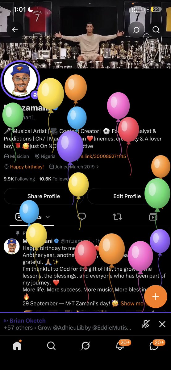 mtzamani_'s tweet photo. Good morning! ☀️❤️
Happy birthday to me! 🎂👑
Grateful for another year, another chapter, another blessing. 🙏🏽✨
Cheers to more life! 🥂❤️ https://t.co/mMpSMw7tQh